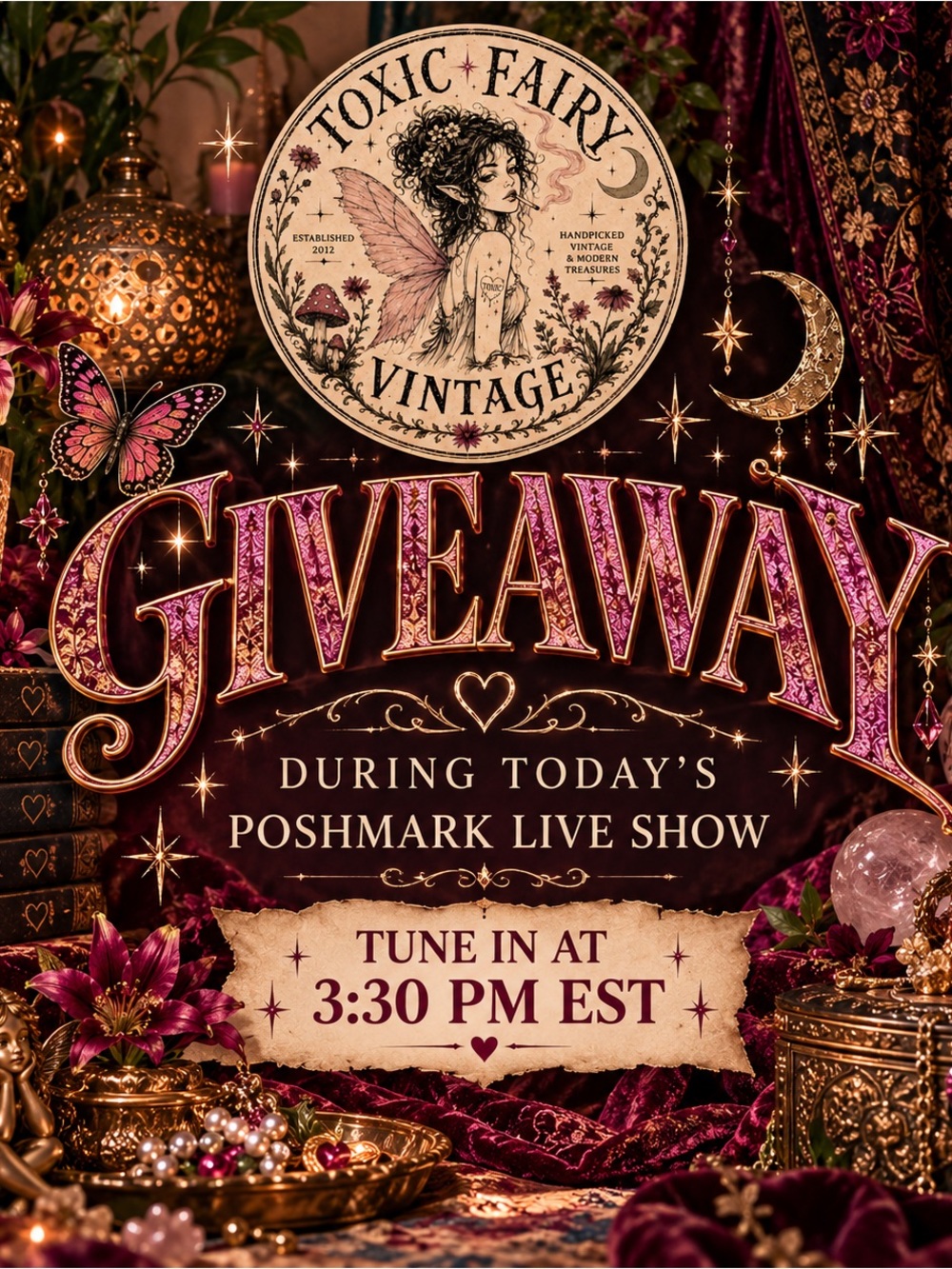 Toxic Fairy Vintage LIVE GIVEAWAY ✨🧚